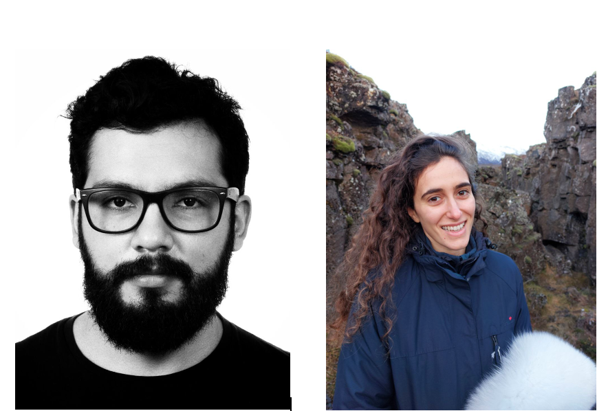 Left to right: Wilmer Leal and Elena di Lavore