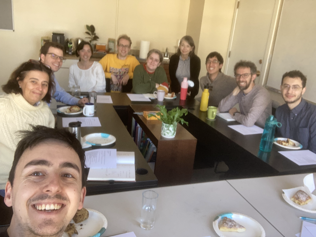 The onsite portion of the onsite offsite day (and just one of the many team selfies that I insisted that we take)