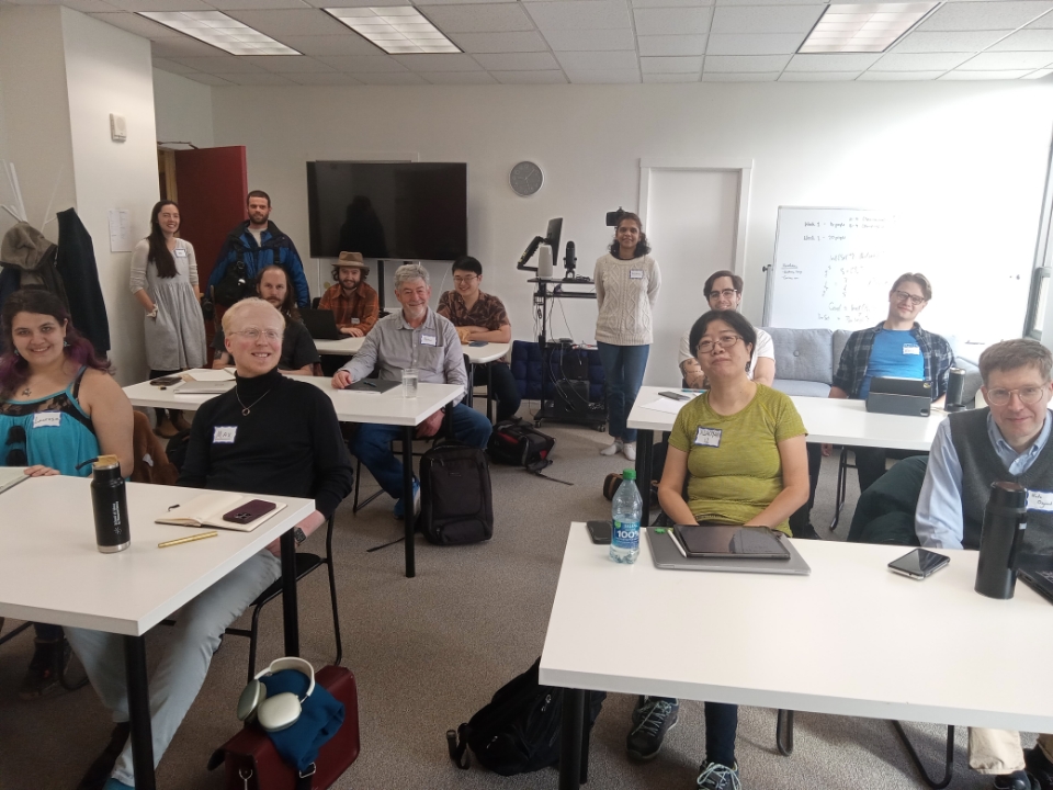 The participants of the workshop